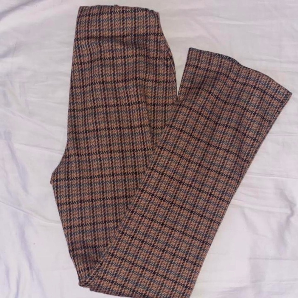 Urban Outfitters Gingham Bootcut Flare Pants